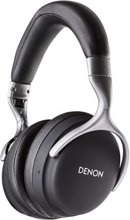 Бездротові накладні навушники Denon AH-GC25W, Bluetooth, Hi-Res, Мікрофон, 30 годин акумулятора, USB ЦАП, чорний