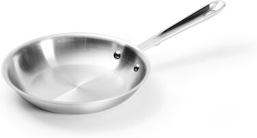 Сковорода All-Clad D5, 30.5 см, нержавіюча сталь, 5-шарова, з антипригарним покриттям, для посудомийної машини, срібляста