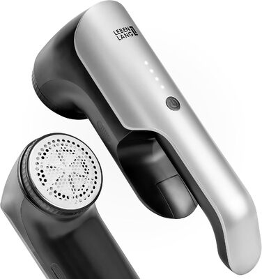 Електричний видалення ворсу LEBENLANG 2000mAh з LED-дисплеєм та пензлем для чищення. До 2 годин роботи. Видалення ворсу для одягу.