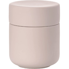 Косметична коробка Zone Denmark Ume, керамічна коробка для зберігання з кришкою, діаметр 8,3 см, Висота 10,3 см, (оголена)