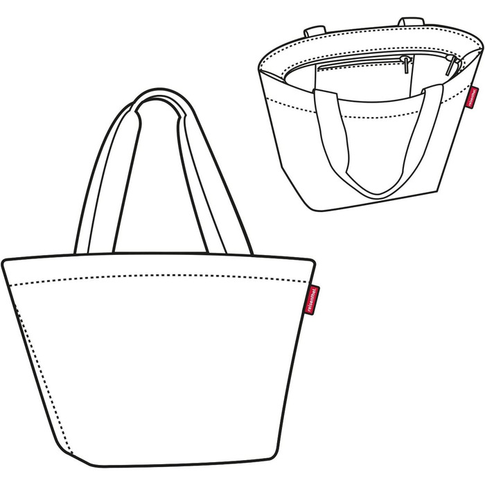 Містка сумка для покупок та елегантна сумочка (водовідштовхувальна)