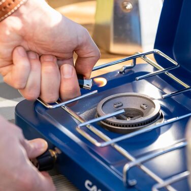 Газовий набір Campingaz Base Camp Lid з двома конфорками - для кемпінгу та фестивалів