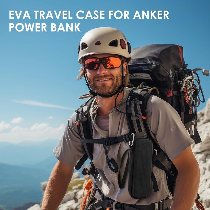 Футляр для перенесення для Anker Prime 20000mAh Power Bank, жорсткий чохол EVA (сумісний з 200 Вт)