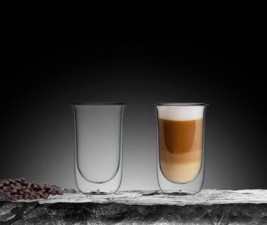 Набір термоокулярів Admiration Milano Latte Macchiato, 2x350мл, з подвійними стінками, 2 шт. и, без ручки