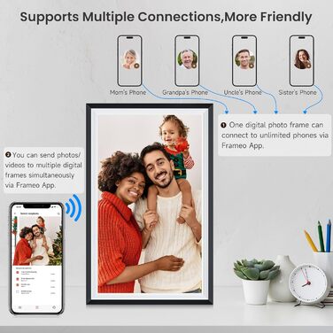Цифровий фотоальбом FRAMEO 15.6