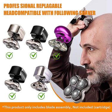 Запасне лезо для бритви PRO 4 (Scherkopf) для Pitbull Skull, Butterfly Kiss Pro та Palm