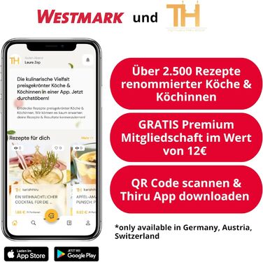 Набір соусів Westmark, 2 штуки, 1 чаша для соусу, відкидна кришка, 0,5 л 1 ніжний ополоник, довжина 29 см, нержавіюча сталь/ABS/PP/PA, сріблястий/чорний, 622422E6 (одинарний)