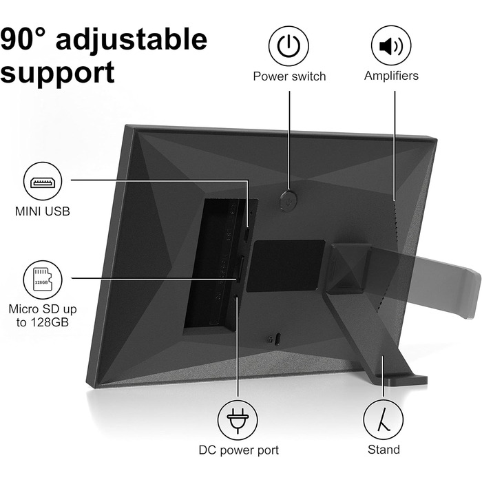 Цифровий фоторамка Frameo 10.1