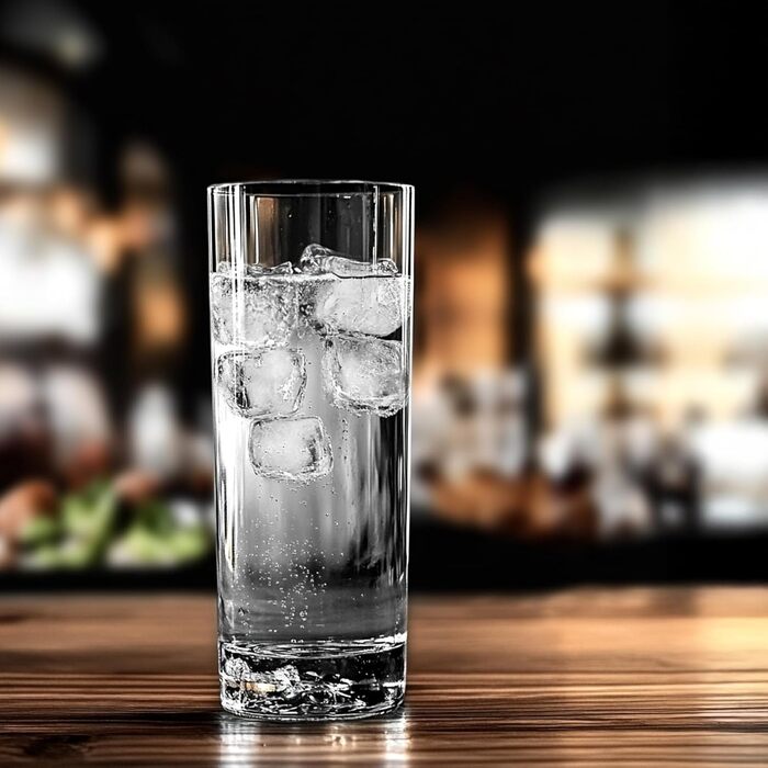 Набір склянок Longdrink Stölzle Lausitz New York Bar (6 шт., 320 мл) – Стильні склянки для коктейлів, води та соків, з кришталевого скла, стійкі до миття в посудомийній машині та ударів