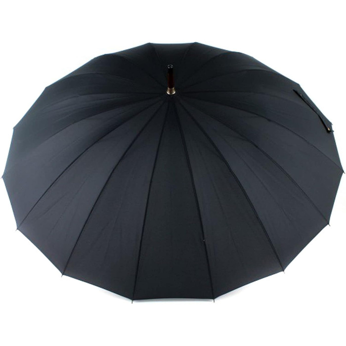 Доплерівський парасольку Natural London, Чорний, 89 см, діаметр 5 см