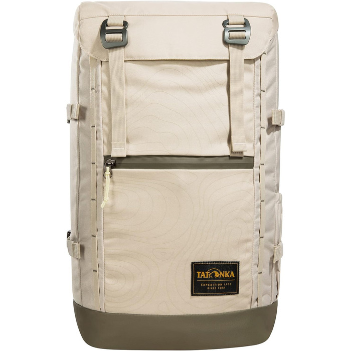 Л - Стильний рюкзак без PFC, виготовлений з екологічних матеріалів об'ємом 20 літрів Brown Rice Curve, 20