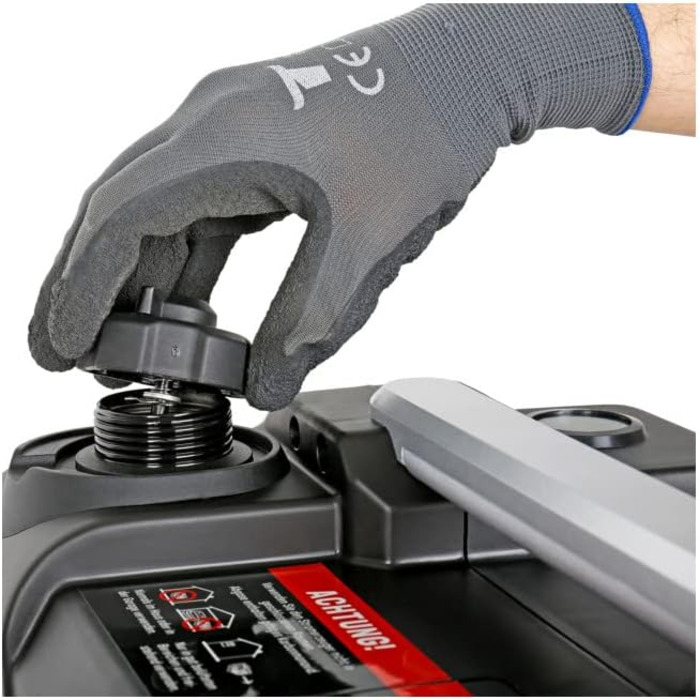 Генератор STIER SNS-190 Premium: бензиновий інверторний генератор, 4 л, 6 годин роботи, тихий (59 дБ), 4-тактний двигун, датчик масла, Eco-режим