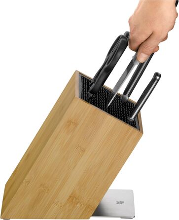 Набір ножів WMF Spitzenklasse Plus 6 предметів з бруском, Made in Germany, кухоні стрічка, FlexTec, Performance Cut