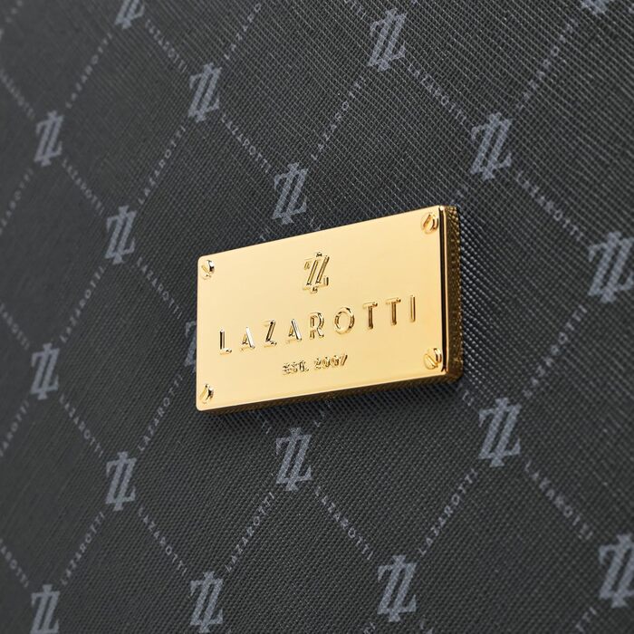 Набір валіз Lazarotti Palermo (S+L) 2 шт. | Чорний | 55 см + 79 см | TSA-замок, захист кутів, легкий гібридний матеріал