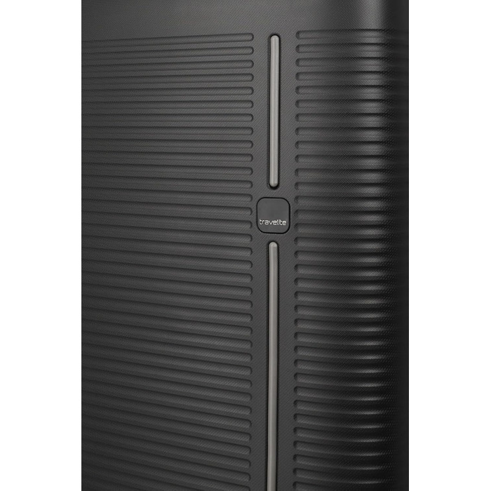 Набір валіз Travelite Roomer: 2 шт. (L/M), чорний, з TSA замком, розширювані