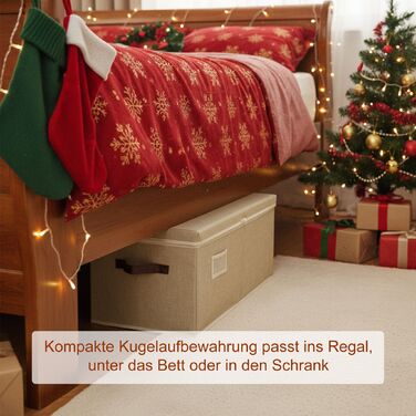 Коробка для зберігання новорічних кулі