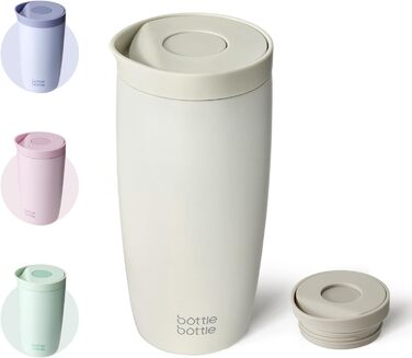 Термокружка BOTTLE Thermobecher 350 мл, для кави та чаю, з вишуканим клапаном Quick-Press, ізольована модель Travel Mug Classic Grande (Зелений)