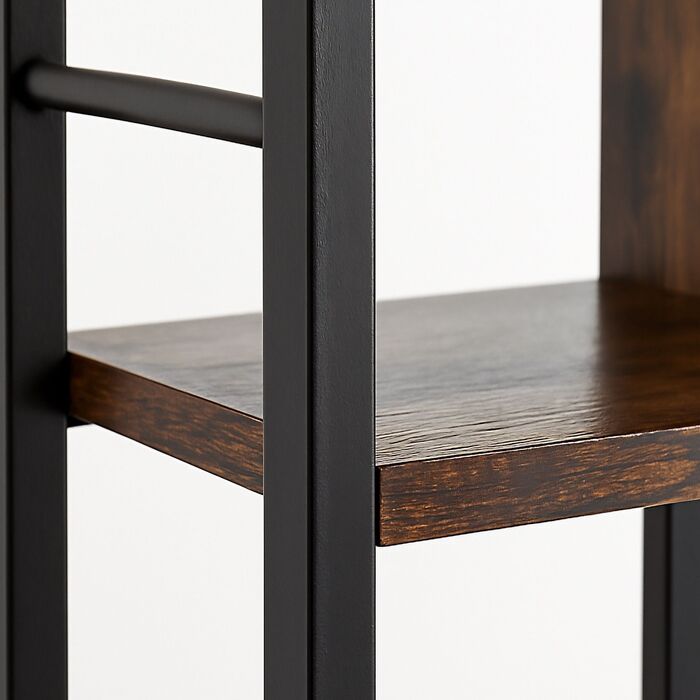 Стелаж Relaxdays з нижньою шафкою