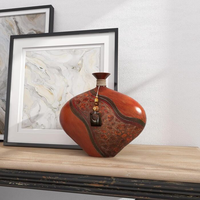 Ваза декоративна Deco 79 Deko-Vase, 40.6 x 35.6 см