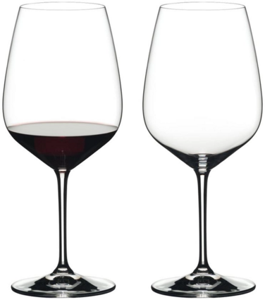 Набір келихів для червоного вина Cabernet-Sauvignon Riedel Heart To Heart 2 шт, 800 мл прозорий (6409/0), 800