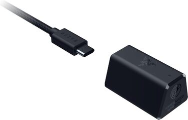 Razer BlackShark V2 HyperSpeed: Бездротові ігрові навушники для ПК (280г, мікрофон HyperClear, драйвер TriForce Titanium 50 мм, Bluetooth, чорний)