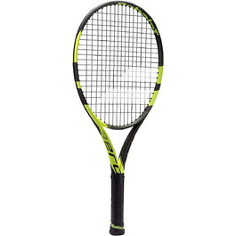 Ракетка Babolat Pure Aero Junior 25 Unstrung, 240г, чорна / жовта чорна, жовта 1