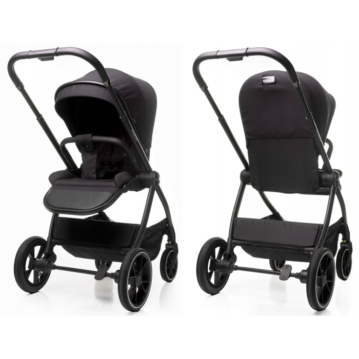 Прогулянкова коляска 4BABY FOSTER з реверсивним сидінням, до 22 кг, алюмінієва