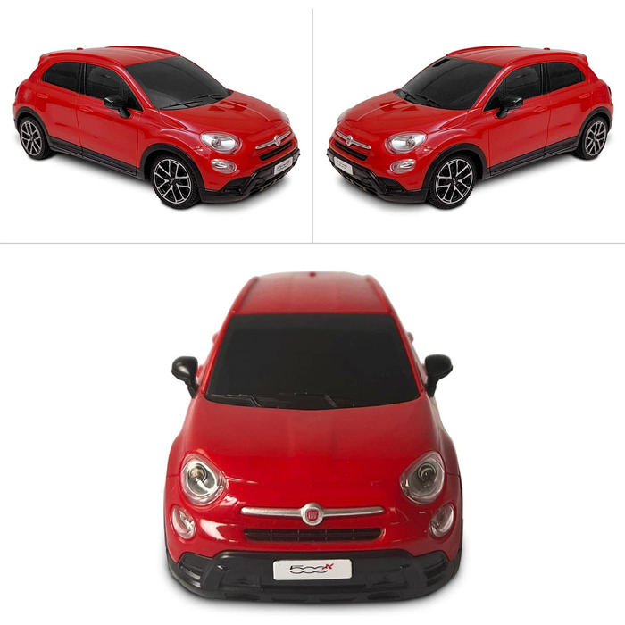 Модель автомобіля Fiat 500 X Mondo Motors 1:24, 8 км/год, іграшка для дітей