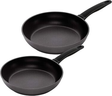 Набір сковорідок KUHN RIKON Brat- & Universal, чорний (28см + 24см)