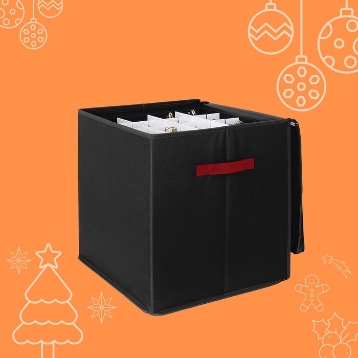 Коробка для зберігання новорічних кулі