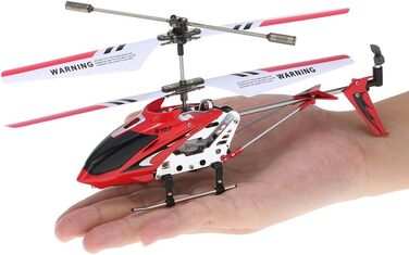 Радіокерований вертоліт Syma S107G 3-канальний інфрачервоний з гіроскопом, червоний