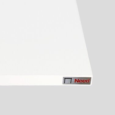 Розкладний стіл Комп'ютерний/Офісний/Конференційний 120x60 см з металевим каркасом, Колір: AC5AW (Білий)