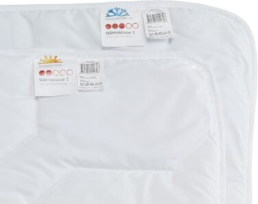 Ковдра DreamHome 135x200 см на 4 сезони - Оeko-Tex сертифікована, адаптована стегальна ковдра 135x200 см - літня та зимова ковдра - ковдра на всі сезони