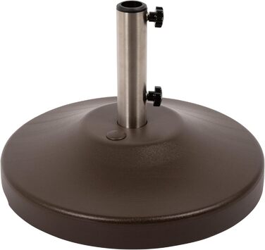 Підставка для парасольки вільного стояння, 36 кг - бронзова, порожня