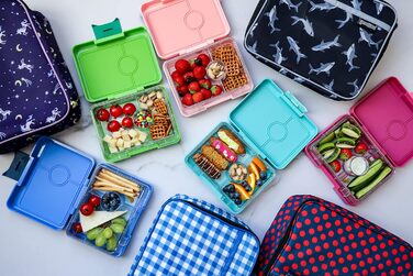 Ланч-бокс на 3 відділення Kids Bento Box для дитячого садка, школи (макс. 50 символів)