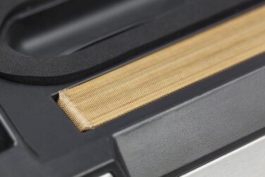 Професійний вакууматор CASO FastVac 500 для бізнесу, вакуумний пакувальник з подвійним швом та потужним насосом 20 л/хв, комплект з 2 рулонами фольги