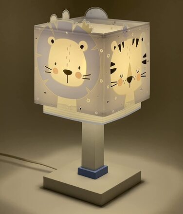 Дитяча настільна лампа Dalber із зображенням тварин