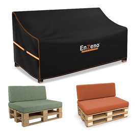 Чохол для садово-патіо меблів Enzeno L-подібної форми, водонепроникний, вітростійкий, 255x255x87 см