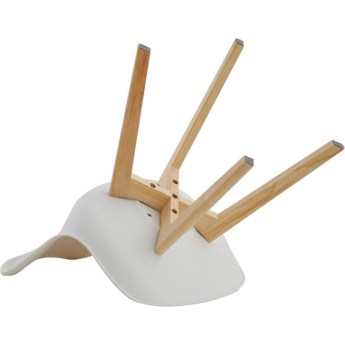 Стільці для їдальні GrandCA HOME, дерев'яні, з масиву бука, в стилі ретро, 6 шт.