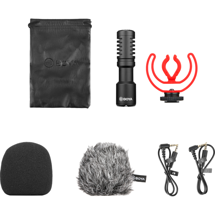 Універсальний мікрофон для камери BOYA BY-MM1+