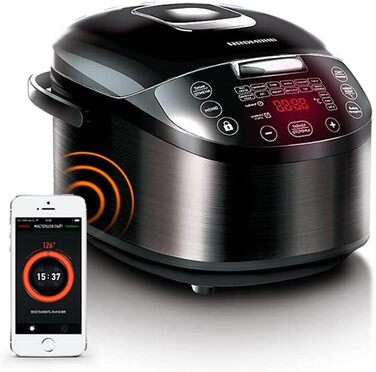Мультиварка REDMOND SkyCooker RMC-M800S: 5 л, керування через додаток, Smart