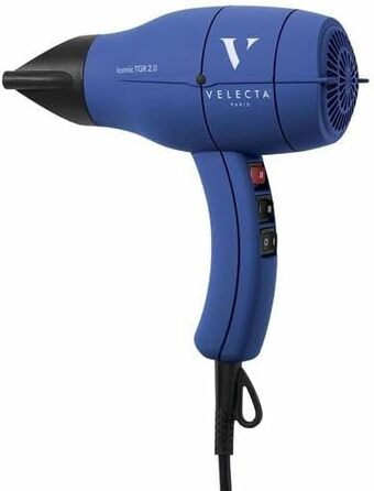 Фен Velecta Paris Iconic TGR 2.0 Puderrosa (Blau) – професійний