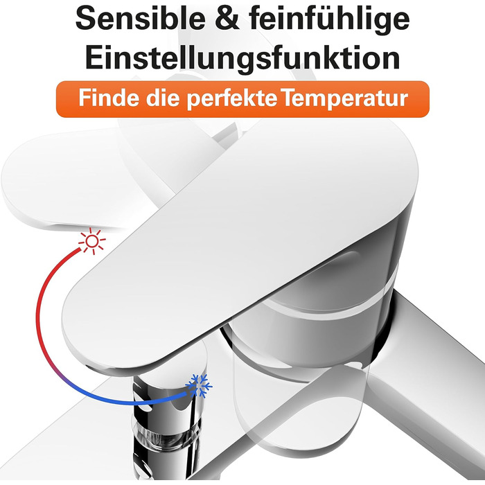 Змішувач для ванни EISL CLAUDIO з душовим підключенням, хром, однорідний, NI023CALCR