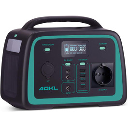 Портативна електростанція Powerbank 320Wh, LiFePO4 акумулятор, 300W, USB-C 60W, для кемпінгу та подорожей