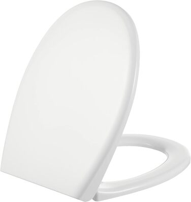 Сидіння для унітазу VitrA S10 84-003-009, біле, білий - Білий (White), 35,5 см х 44,8 см