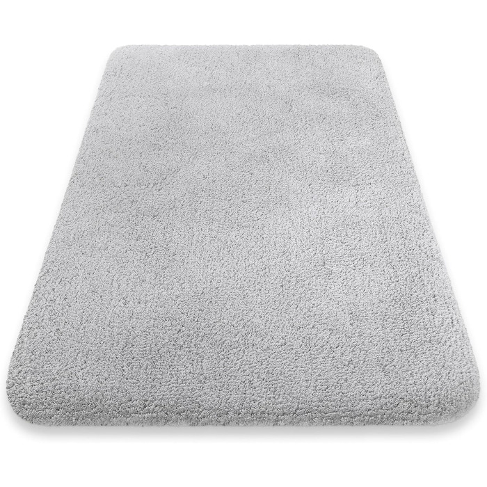 Килимок для ванної кімнати з м'якого флюсу, антиковзний, пральний, Porto Azzurro (55 x 65 см, 60 x 100 см, прямокутний)