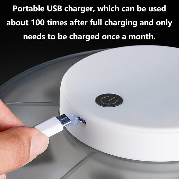 Електрична салатниця-сушка для овочів та фруктів, 4.8L, USB-зарядка