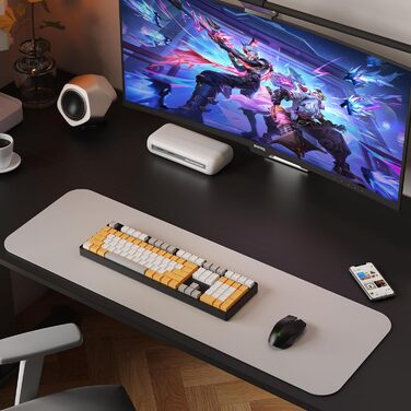 Регульований стіл WALKINGDESK для дому та офісу: електричний, 120 x 60 см, з 4 пам'яттю, з гачками, чорний