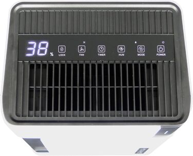 Зволожувач повітря Aktobis WDH-214US - тихий, з цифровим дисплеєм та Wi-Fi, до 8 л/добу