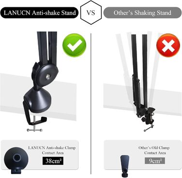 Мікрофонний стійкий кронштейн Mikrofon Arm V50 3/8